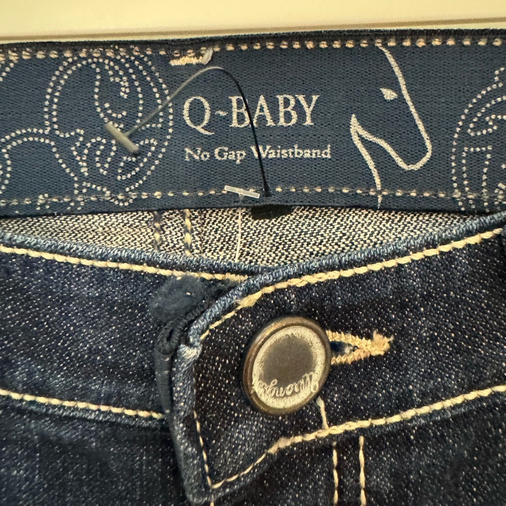 Blue Boot Cut Jeans Classic Denim Style - Picture 4 of 6